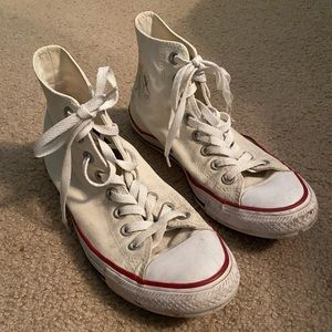 High top White Converse